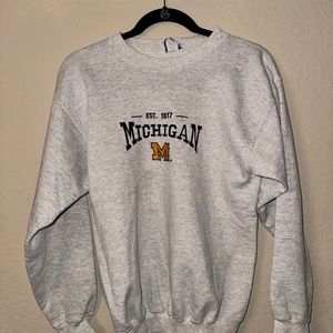 vintage Michigan College Ware sweatshirt Large